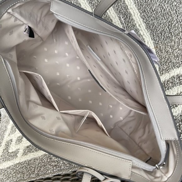 Kate Spade Dana Tote Platinum Grey - Picture 10 of 16